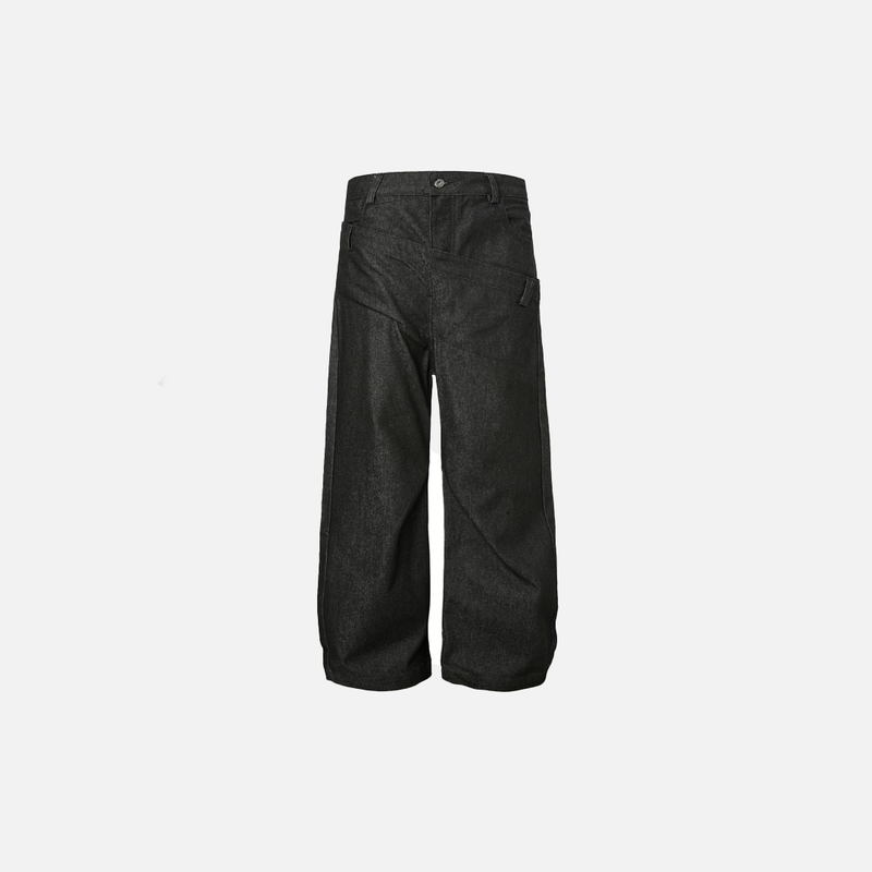 Men Breathable Tailored High Street Denim