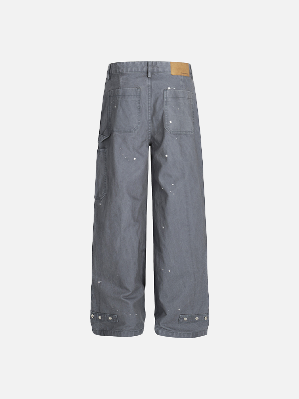 Metro Rebel Faded Bell Leg Denim alternatif görünüm