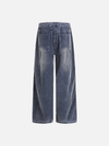 Washed Ridge Wide-Leg