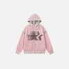 Knit Zip Light Hip-Hop Hood