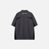 Zip-up Color Splicing Shirt