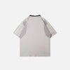 Time-Worn Game-Day Mosaic Collar-Knit T-Shirt