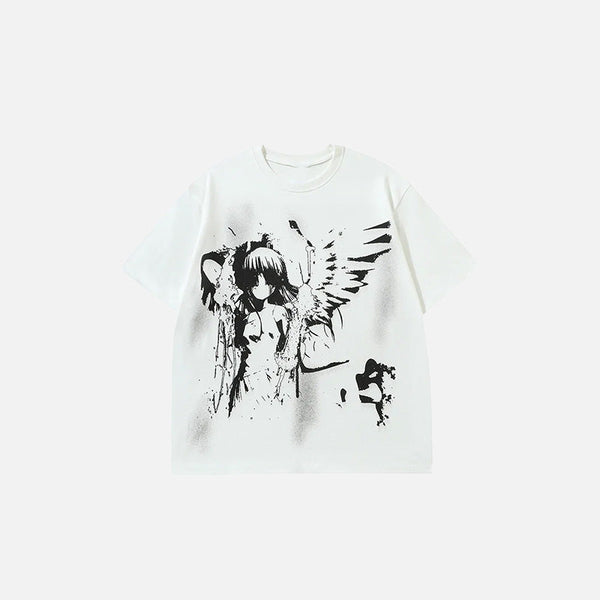Turn-Of-Era Goth Visual T-Shirt alternatif görünüm