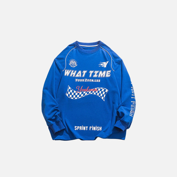 Circuit Drop Boxy Sweatshirt alternatif görünüm