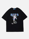 Dual Match Otaku-Style Girl T-Shirt