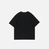 Print Letter Cold "Suspend" T-Shirt