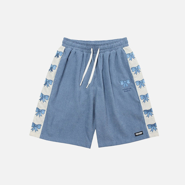 Ribbon Slouch Shorts alternatif görünüm