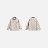 Mosaic Patch Denim Jacket