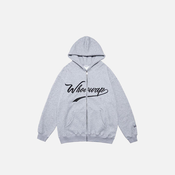 What's Up Zip-Up Sweatshirt alternatif görünüm