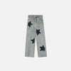 Stellar Stitchwork Relaxed Denim