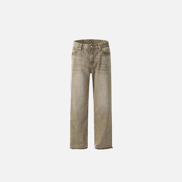 Relaxed Brown Denim
