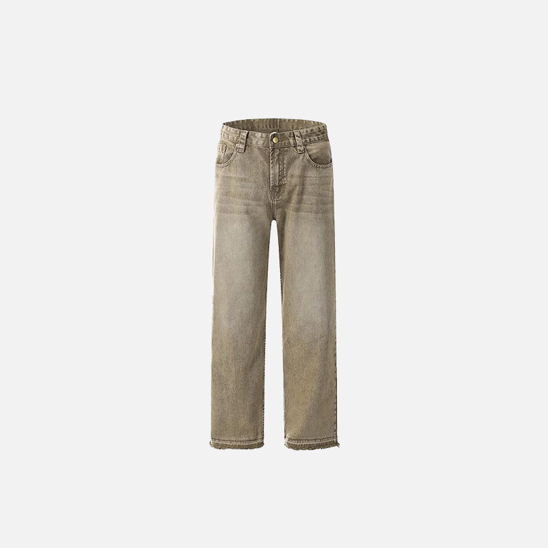 Relaxed Brown Denim