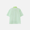 Heart Tag Green Graffiti Womens Top
