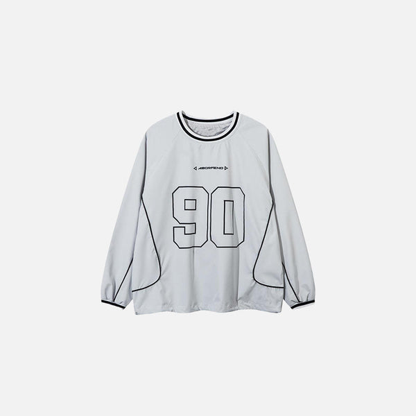 Nineties Active Print Sweatshirt alternatif görünüm