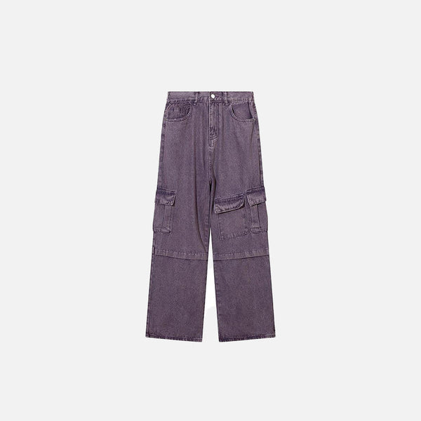 Purple Multi-Utility Denim