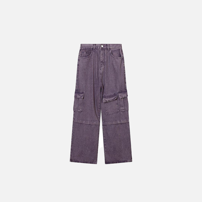 Purple Multi-Utility Denim