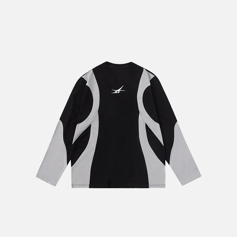 Digital-Age Laid-Back Long Sleeve T-Shirt