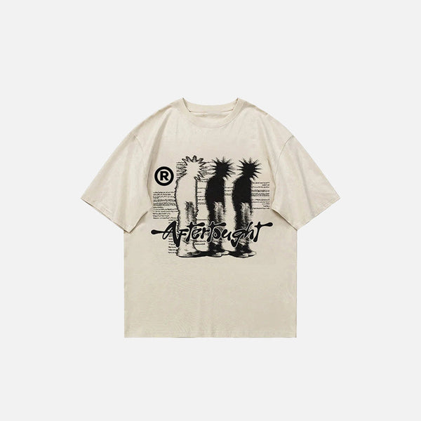 Afterburn Spike Graphic T-Shirt alternatif görünüm