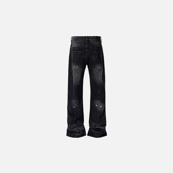 2000s Classic Stitching Denim alternatif görünüm