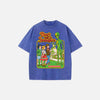 Vintage Karikatür Baskılı Tişört, yakın çekim — Navra Wear