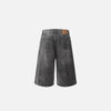 2000s Plain Rinse Denim Shorts