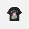 Cotton Crewneck Print Piano Aristocats T-Shirt