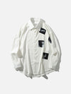 Collage Print Polyester Woven Top