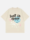 Skeleton Space In Lost T-Shirt