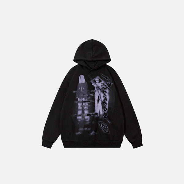 2000s Mystic Shadows Sweatshirt alternatif görünüm