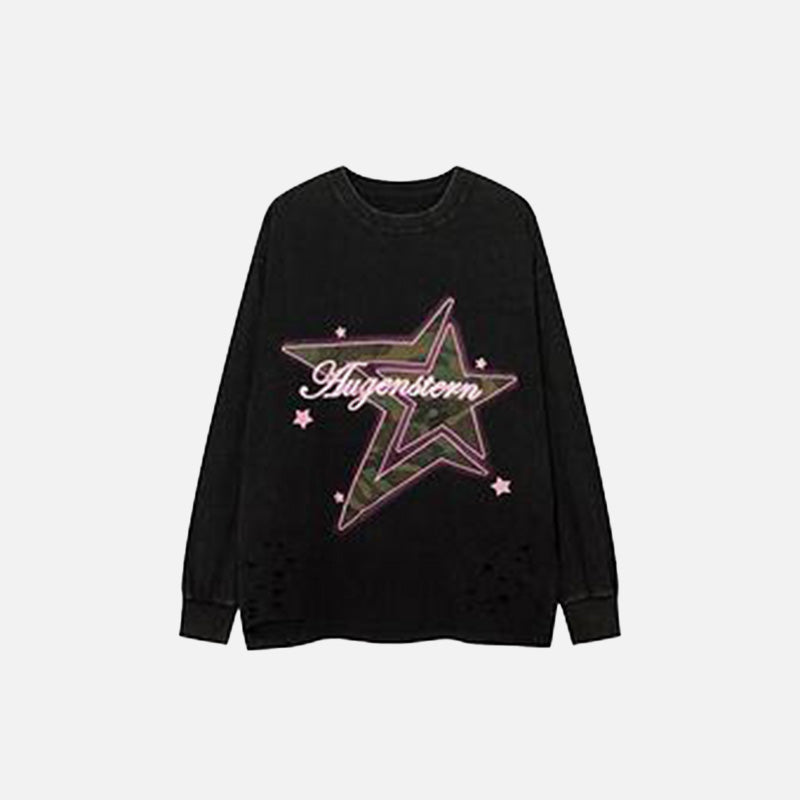 Star Drop Boxy Sweatshirt