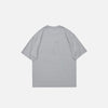 Big-Silhouette Comfy Letter Print T-Shirt