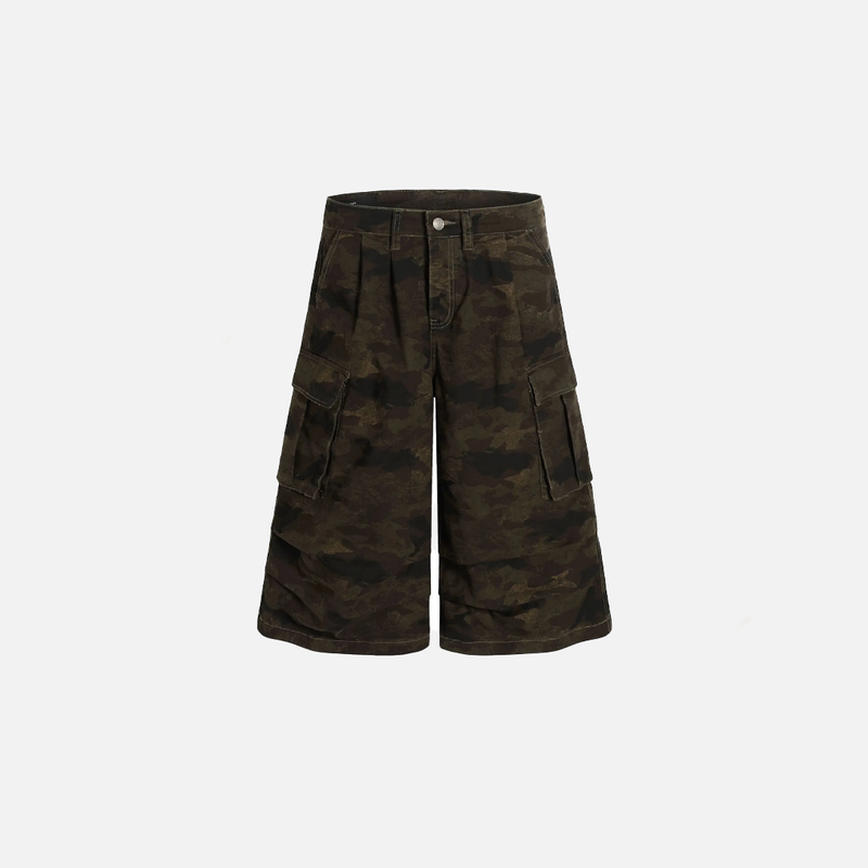 Flag State Camo Shorts