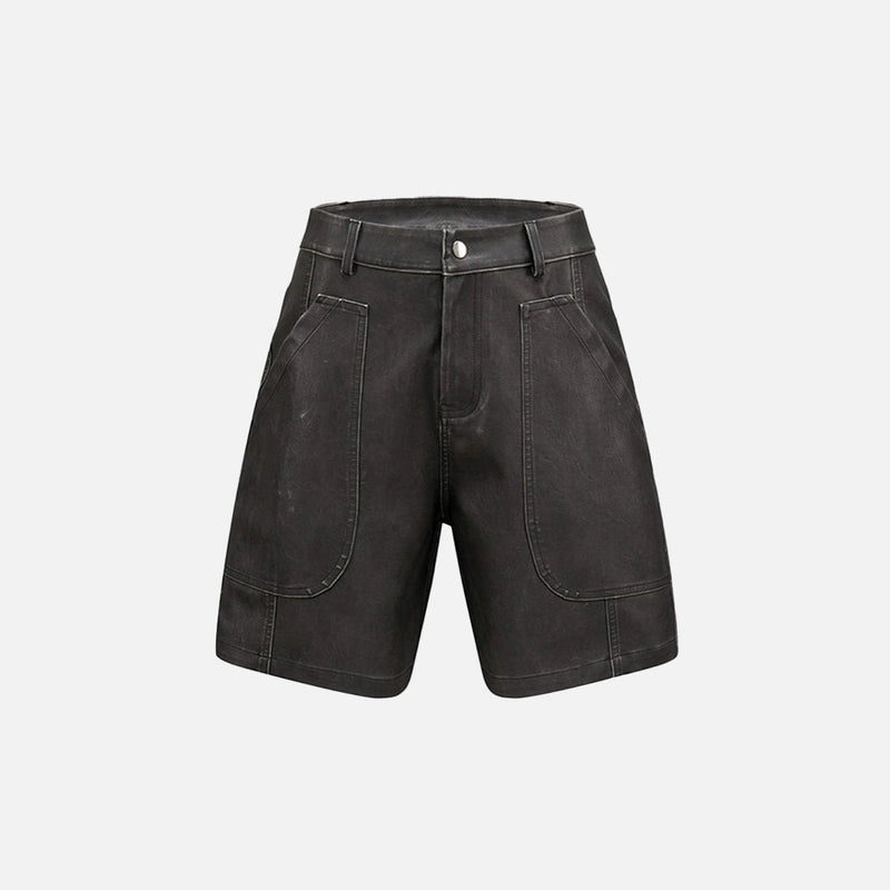 Deep Pocket Patchwork Shorts
