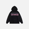 Letter Rose Graphic Sweatshirt