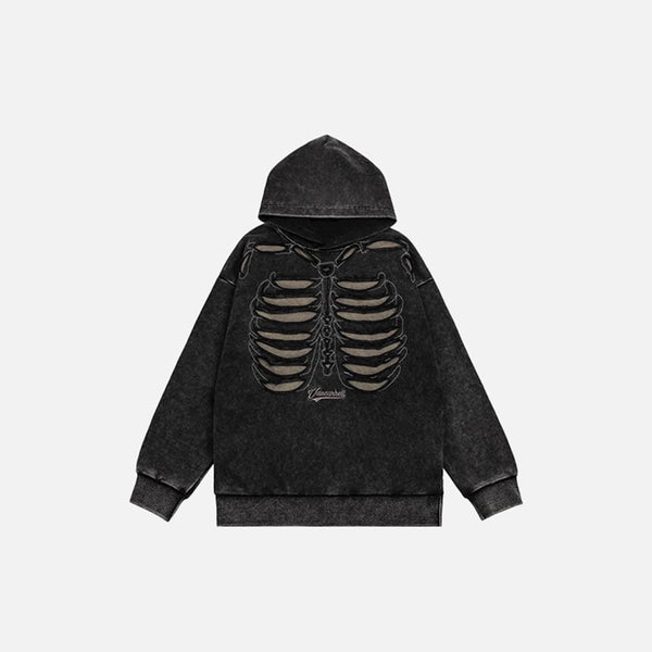 2000s Spine Graphic Sweatshirt alternatif görünüm