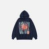 Lucky Letter Print Sweatshirt