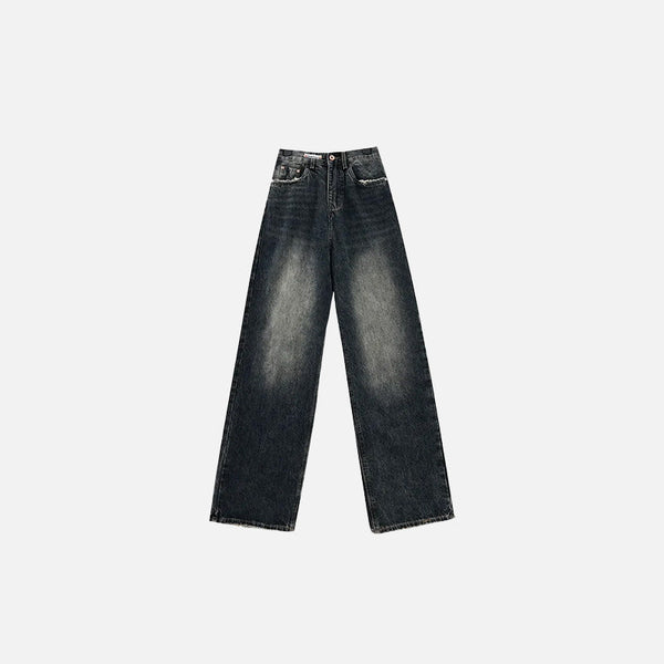 Stone Bell-Leg Women's Denim alternatif görünüm