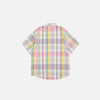 Star-Print Heritage Plaid Top