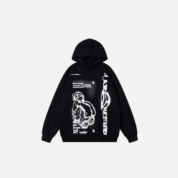 Bored Youth Sweatshirt alternatif görünüm