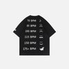 "Don't Cry" Letter Illustrated T-Shirt