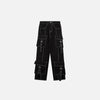 Multi-Pocket Neon Reflective Pants