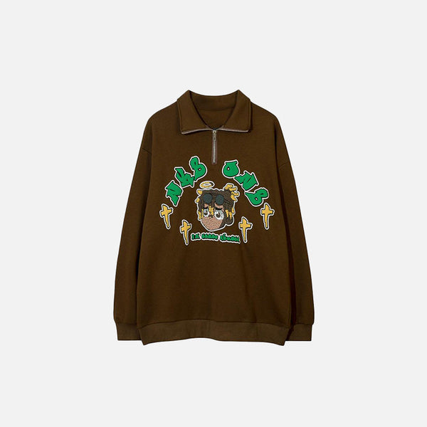 Toon Boy Polo Sweatshirt alternatif görünüm