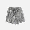 Checkered Comfort Waistband Shorts