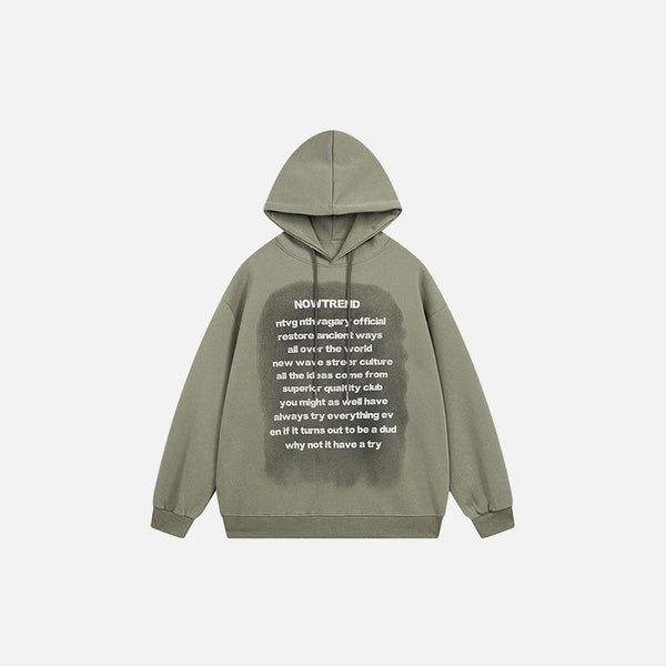 Poem Graphic Sweatshirt