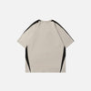 Digital-Age Embroidery Quilted Active T-Shirt