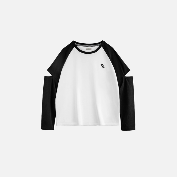 Classic Epoch Contrast Long Sleeve T-Shirt alternatif görünüm