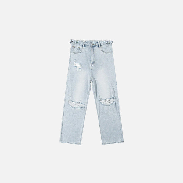 Rinse Torn Classic Denim