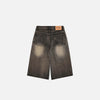 Heritage Rinse Wrinkle Denim Shorts