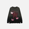 Wing Script Boxy Sweatshirt