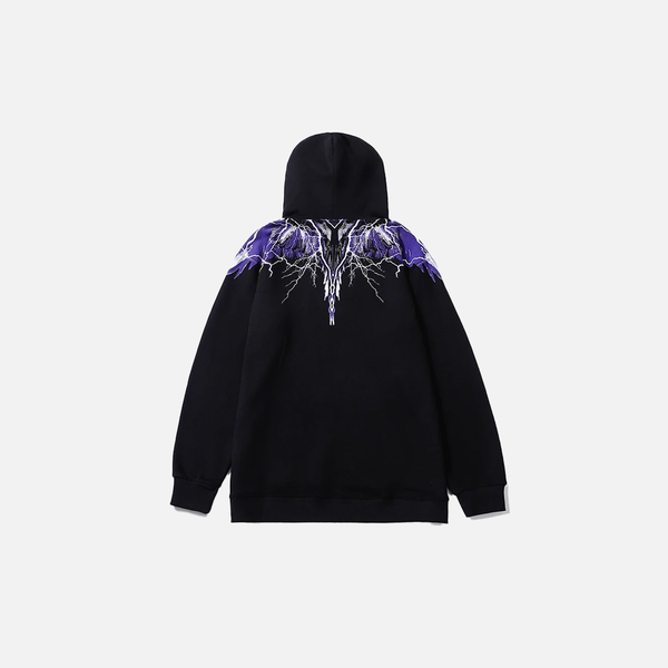 Premium Wings Graphic Urban Beat Sweatshirt alternatif görünüm